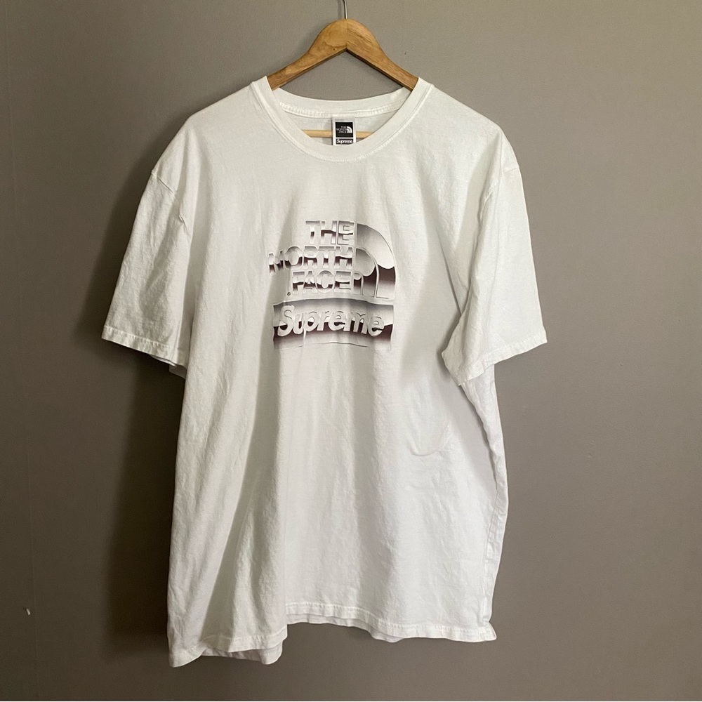 Supreme X The North Face Metallic Logo Tee